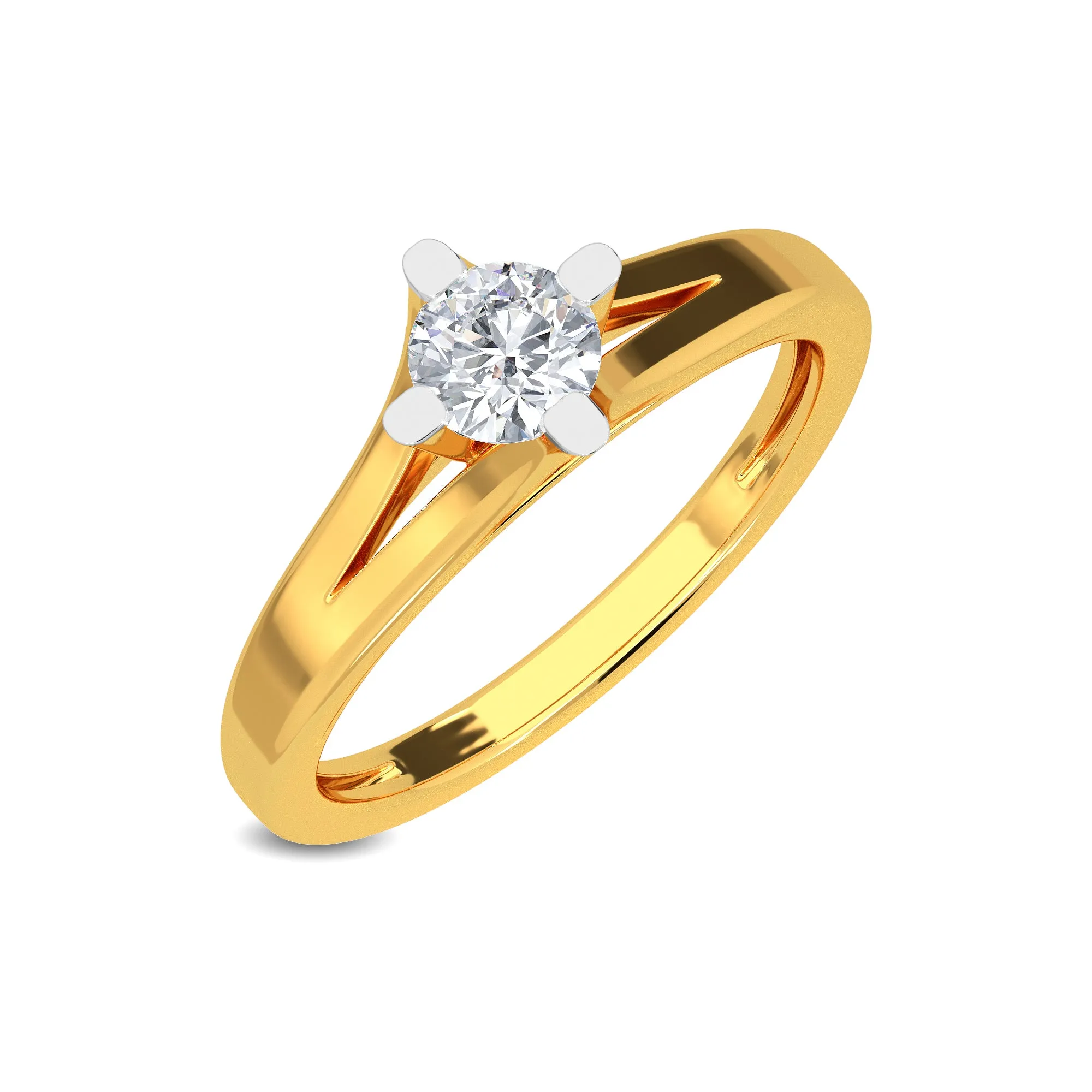 0.33 CT Ophelia Solitaire Ring