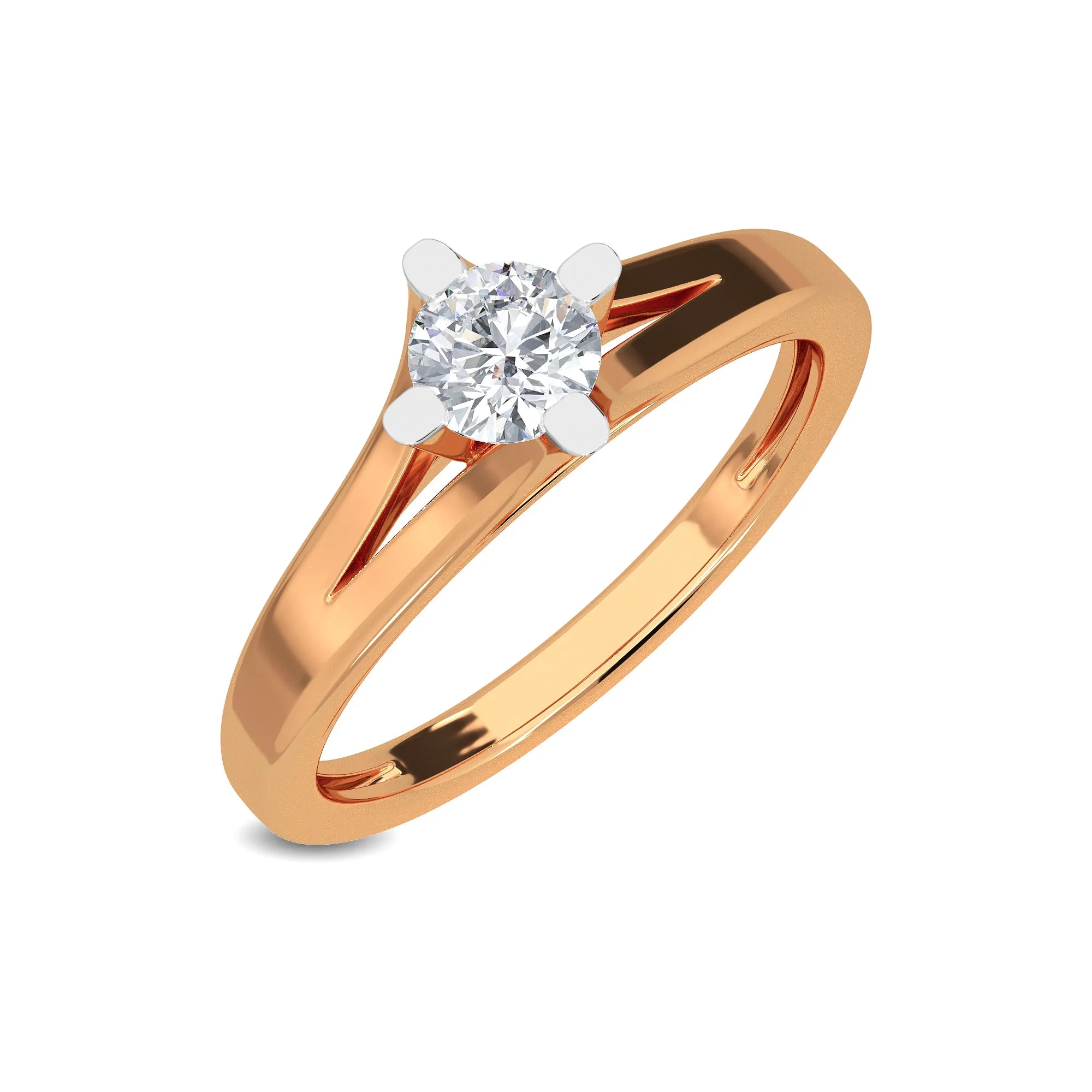 0.33 CT Ophelia Solitaire Ring