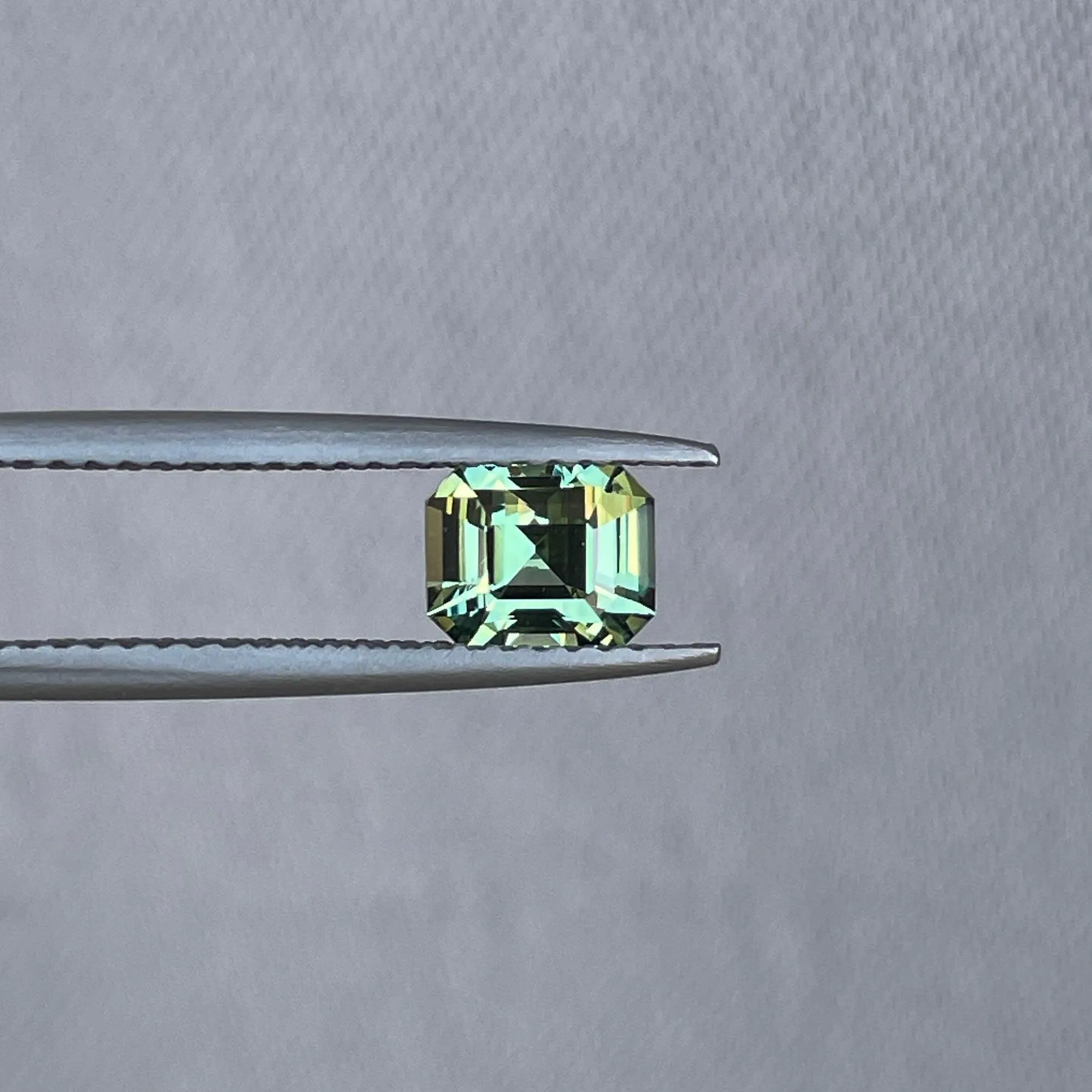 1.12 ct Certified Natural Green Sapphire