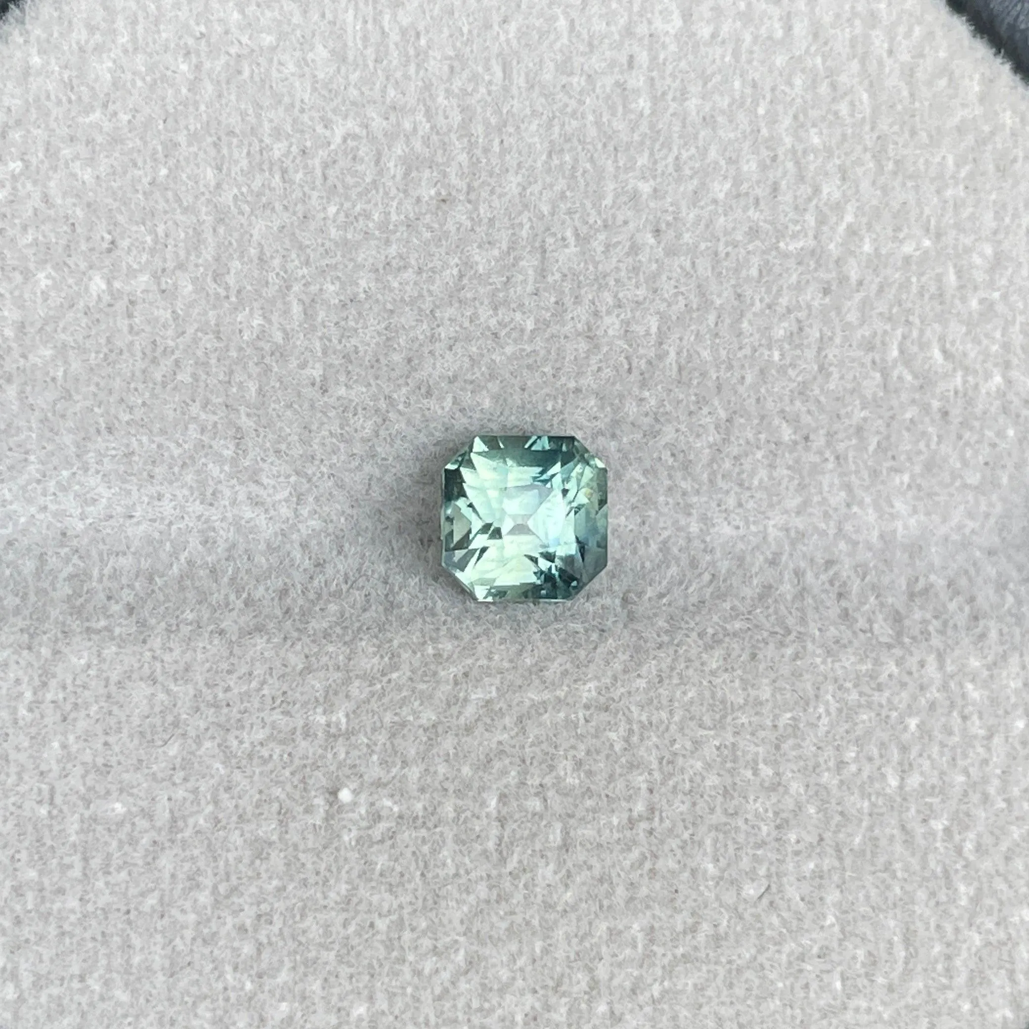 1.31 carats Light Green Sapphire