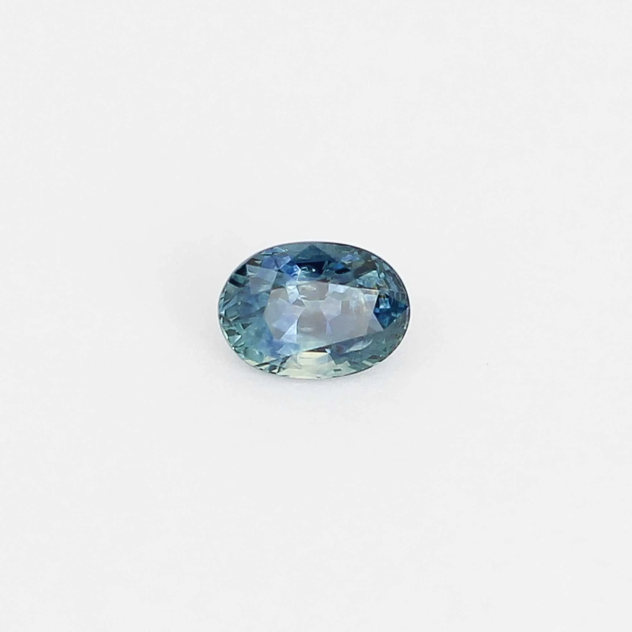 1.33ct Oval Cut Teal Sapphire