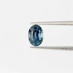 1.33ct Oval Cut Teal Sapphire