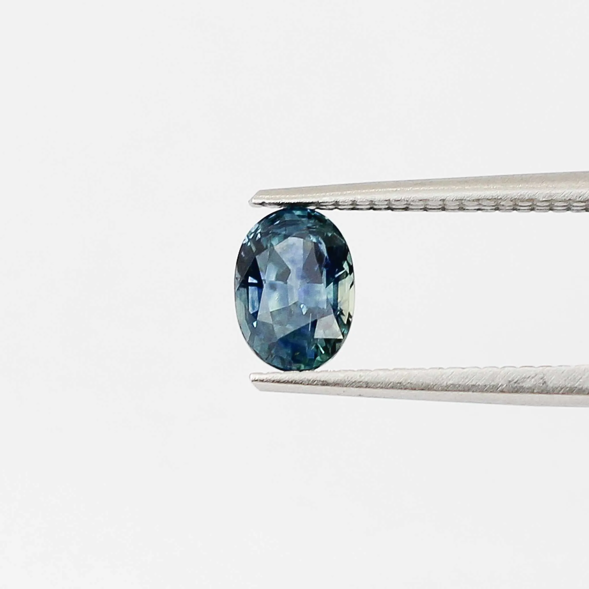 1.33ct Oval Cut Teal Sapphire