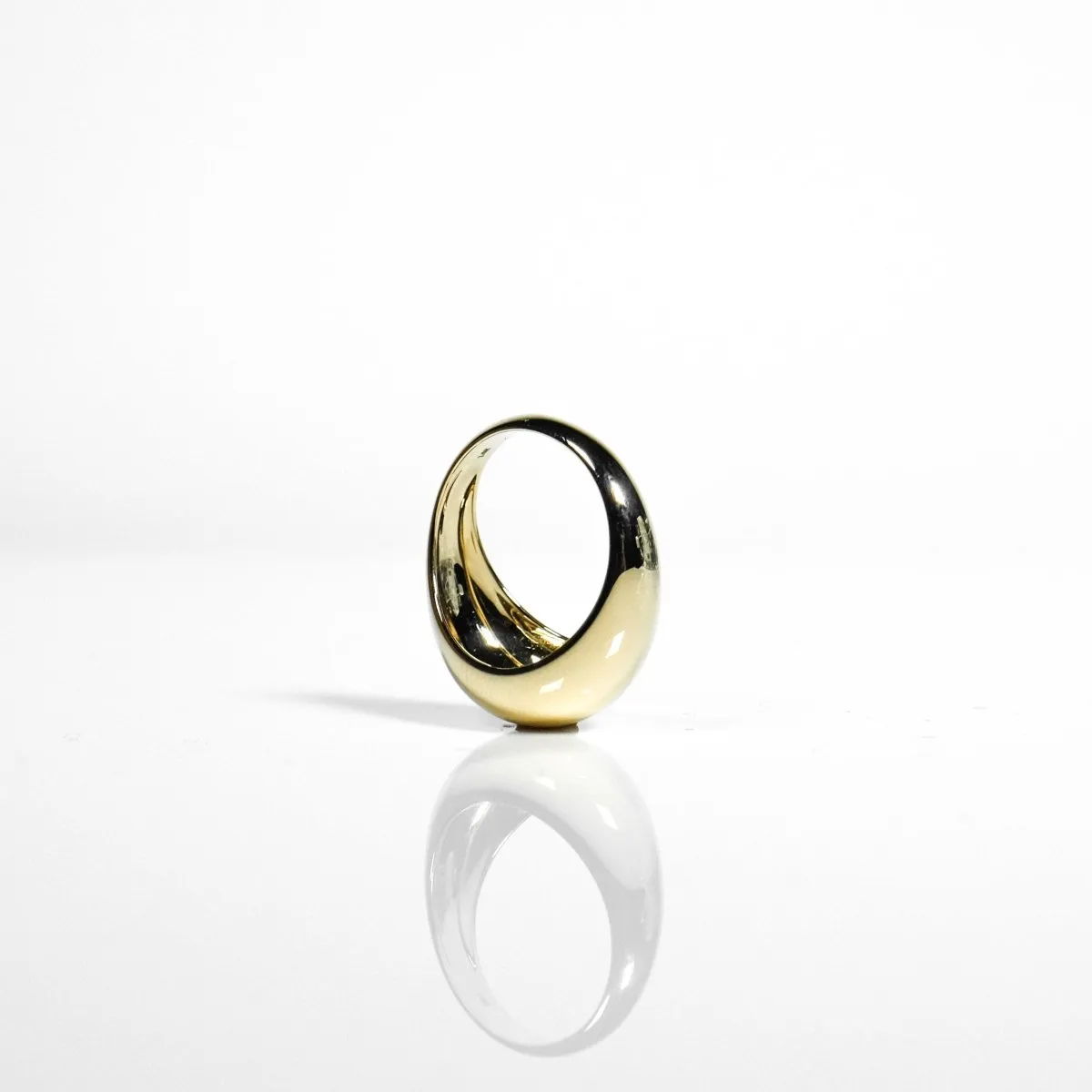 14k Solid Gold Bold Ring