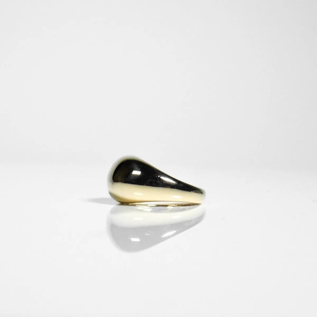 14k Solid Gold Bold Ring