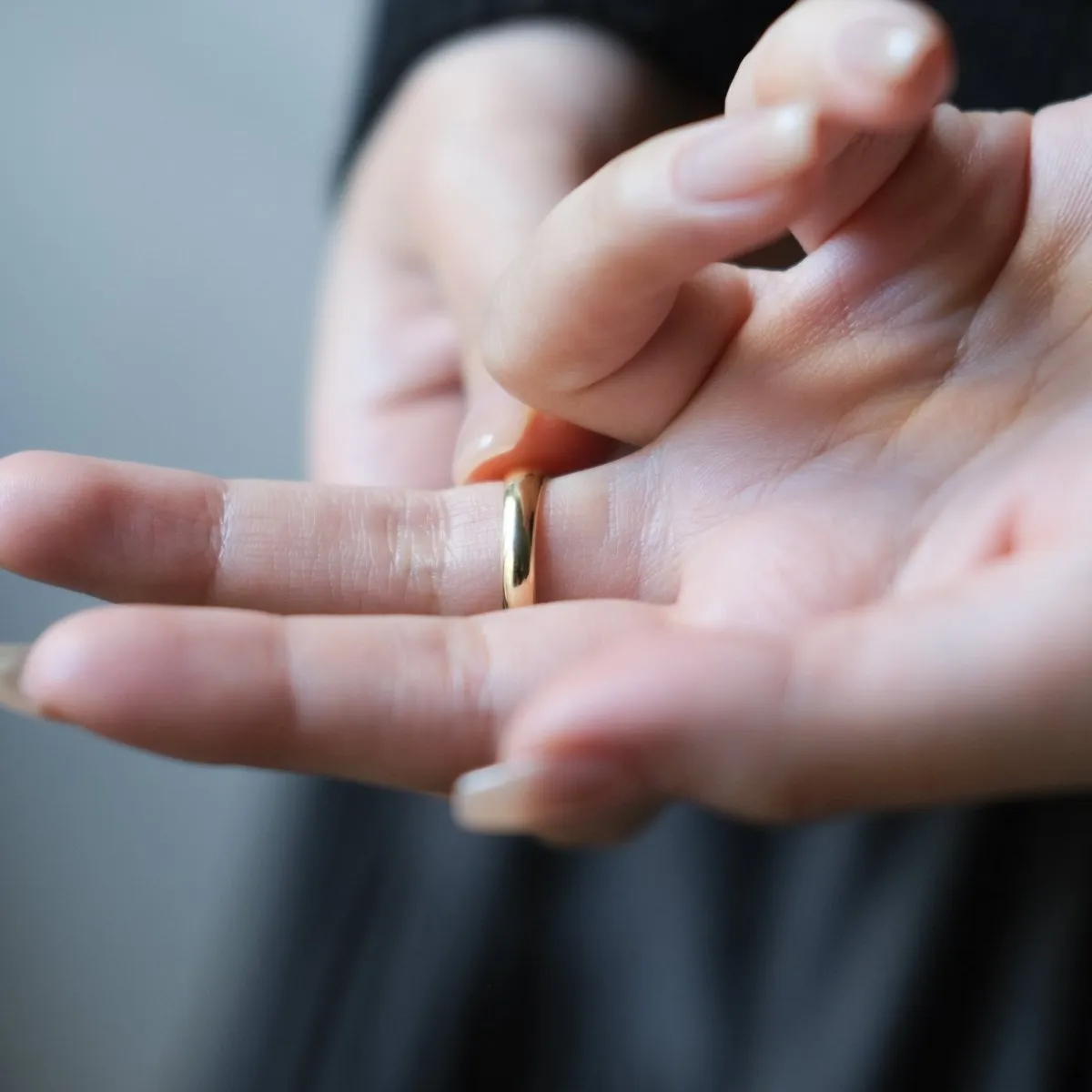 14k Solid Gold Bold Ring