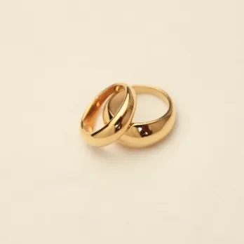 18K Gold-Filled Bold Ring For Women