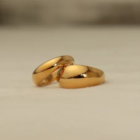 18K Gold-Filled Bold Ring For Women