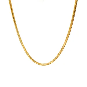 22K Yellow Gold Classic Link Chain