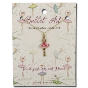 53416 Painted Ballerina Necklace