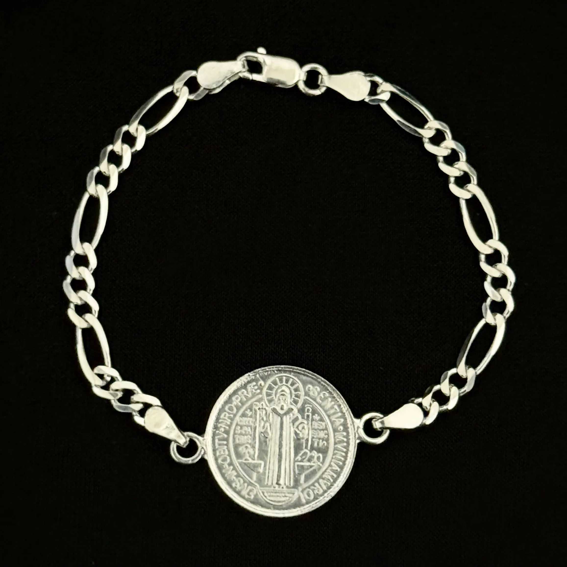 925 Silver San Benito Double sided Bracelet