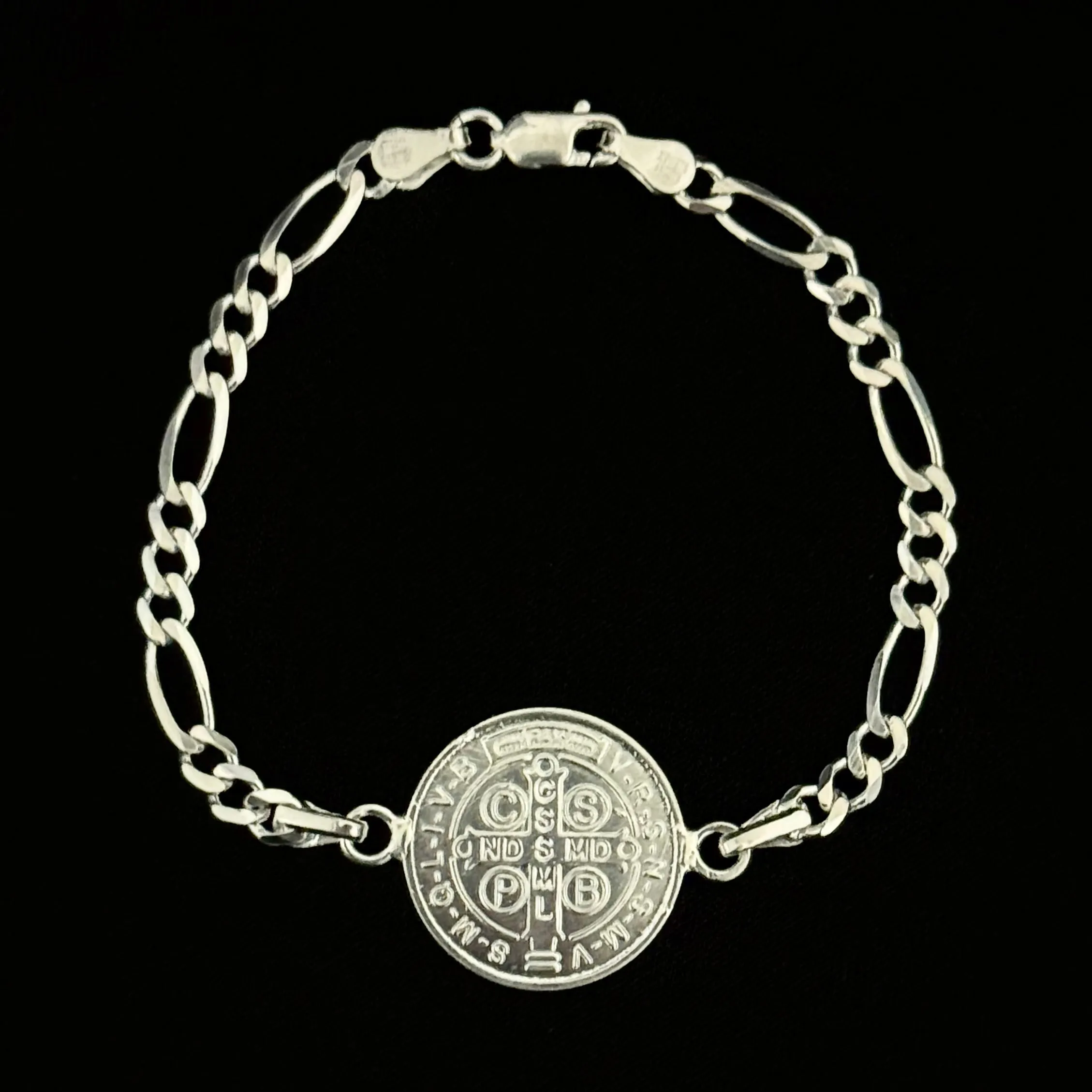 925 Silver San Benito Double sided Bracelet