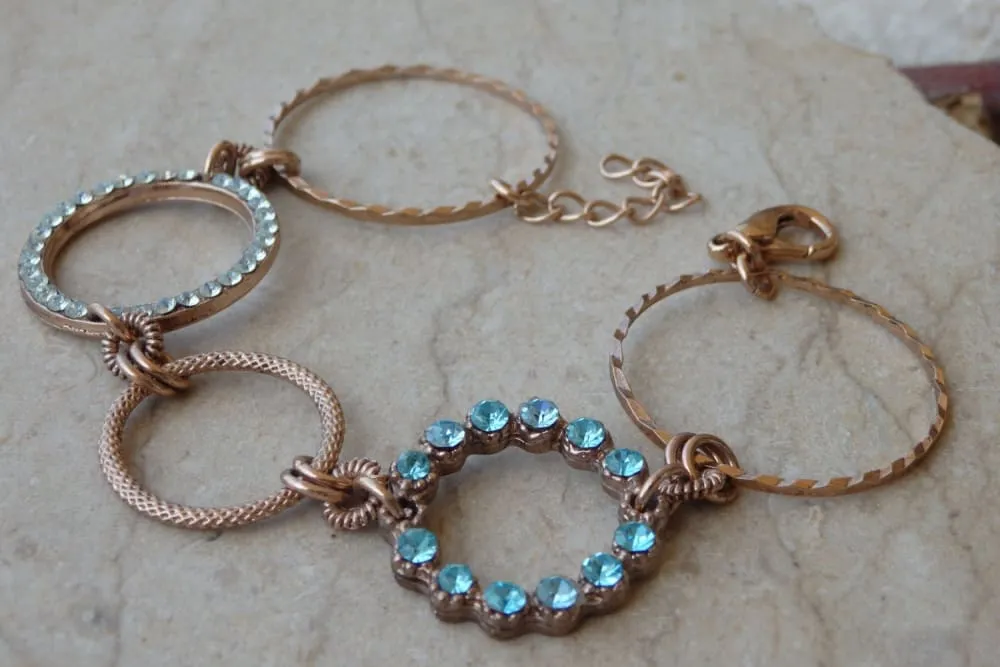 Aquamarine bracelet