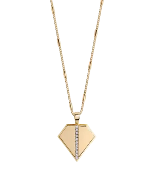 Aztek Kite Necklace in Gold