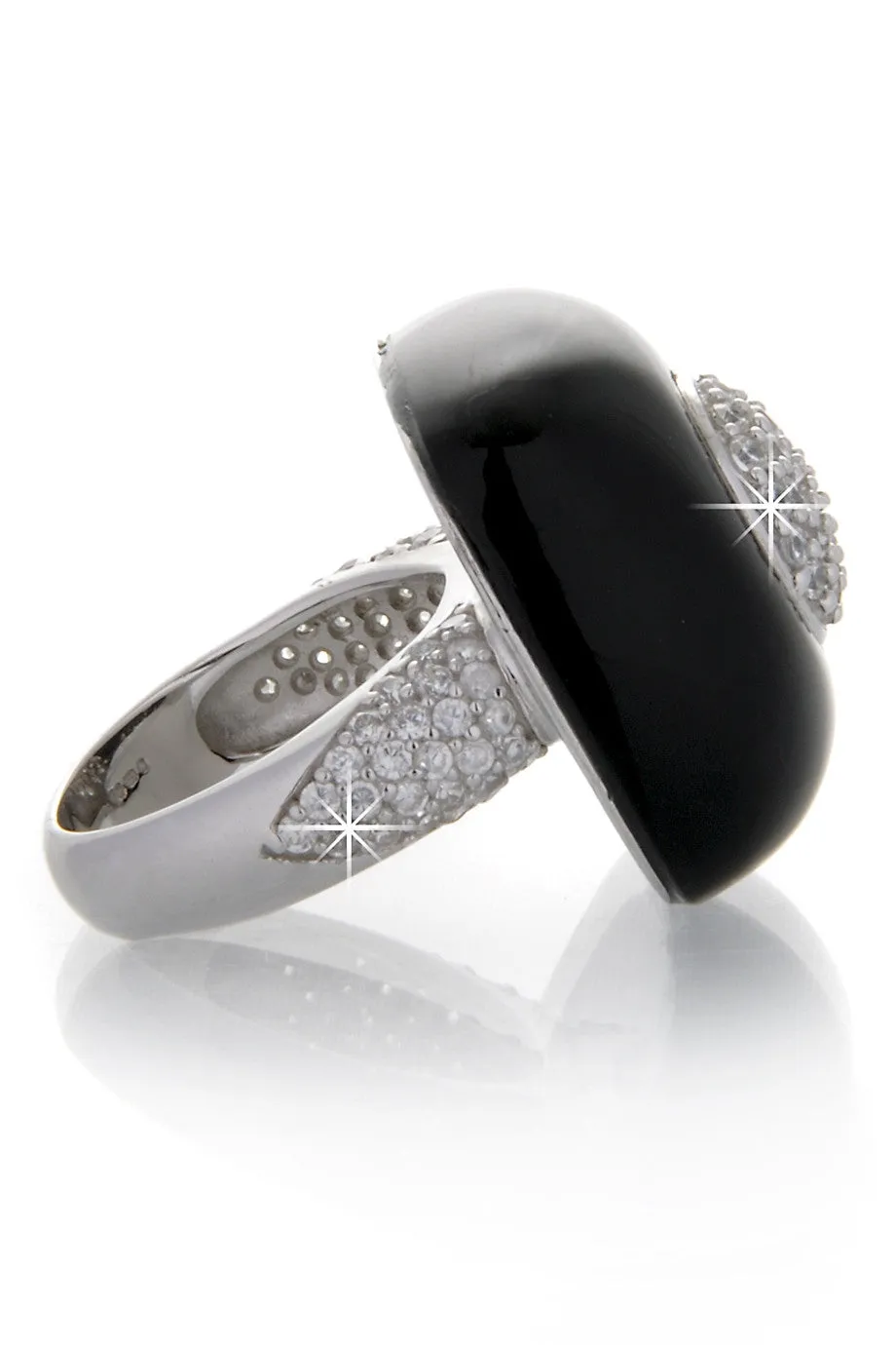 BABETTE WASSERMAN NOUGAT COBALT Onyx Ring