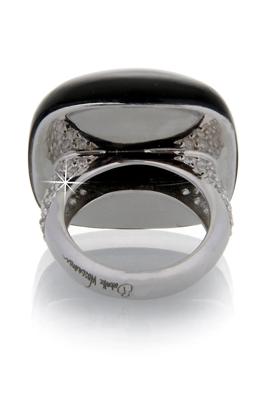 BABETTE WASSERMAN NOUGAT COBALT Onyx Ring