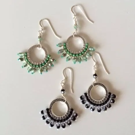 Bejeweled Ringlet Earrings Class