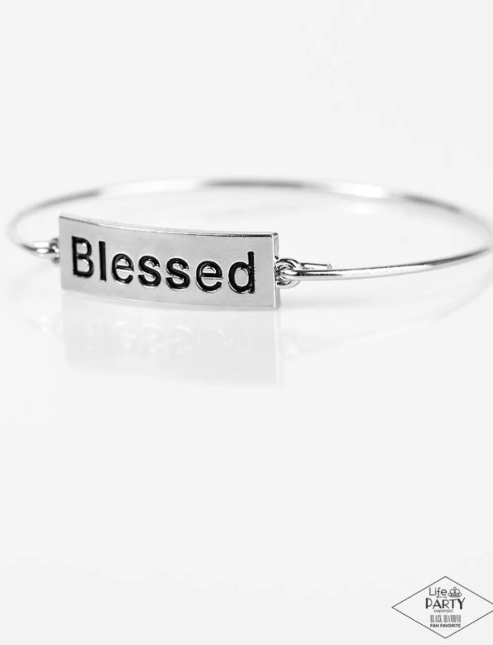 Blessed - Silver Bracelet - Paparazzi Accessories