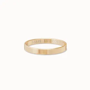 Bold Wedding Band