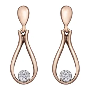 Canadian Drop Diamond Earrings