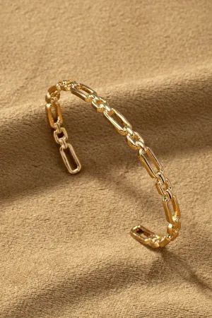 Chain Cuff Bracelet - Gold