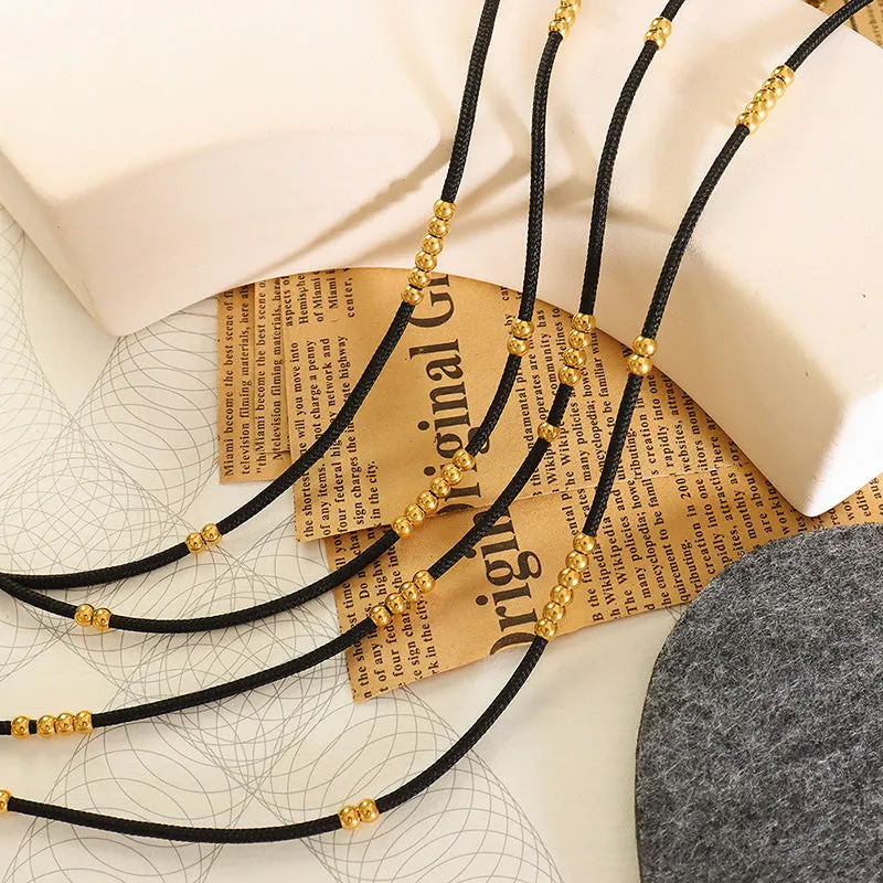 Chic Korean-inspired Collarbone Necklace with Minimalist Flair