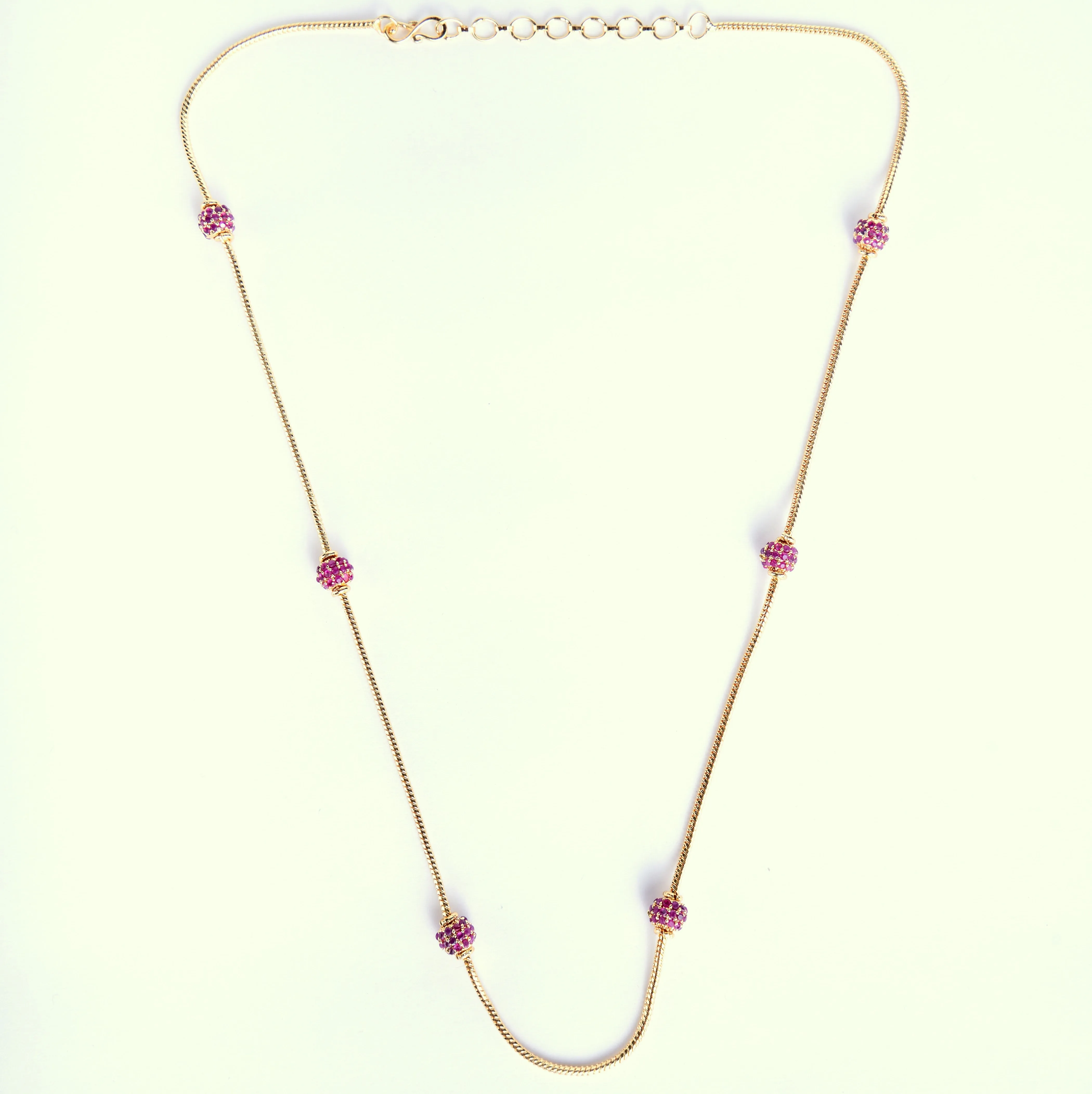 Crimson Charm Chain