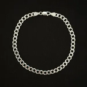 Curb link Bracelet 4MM