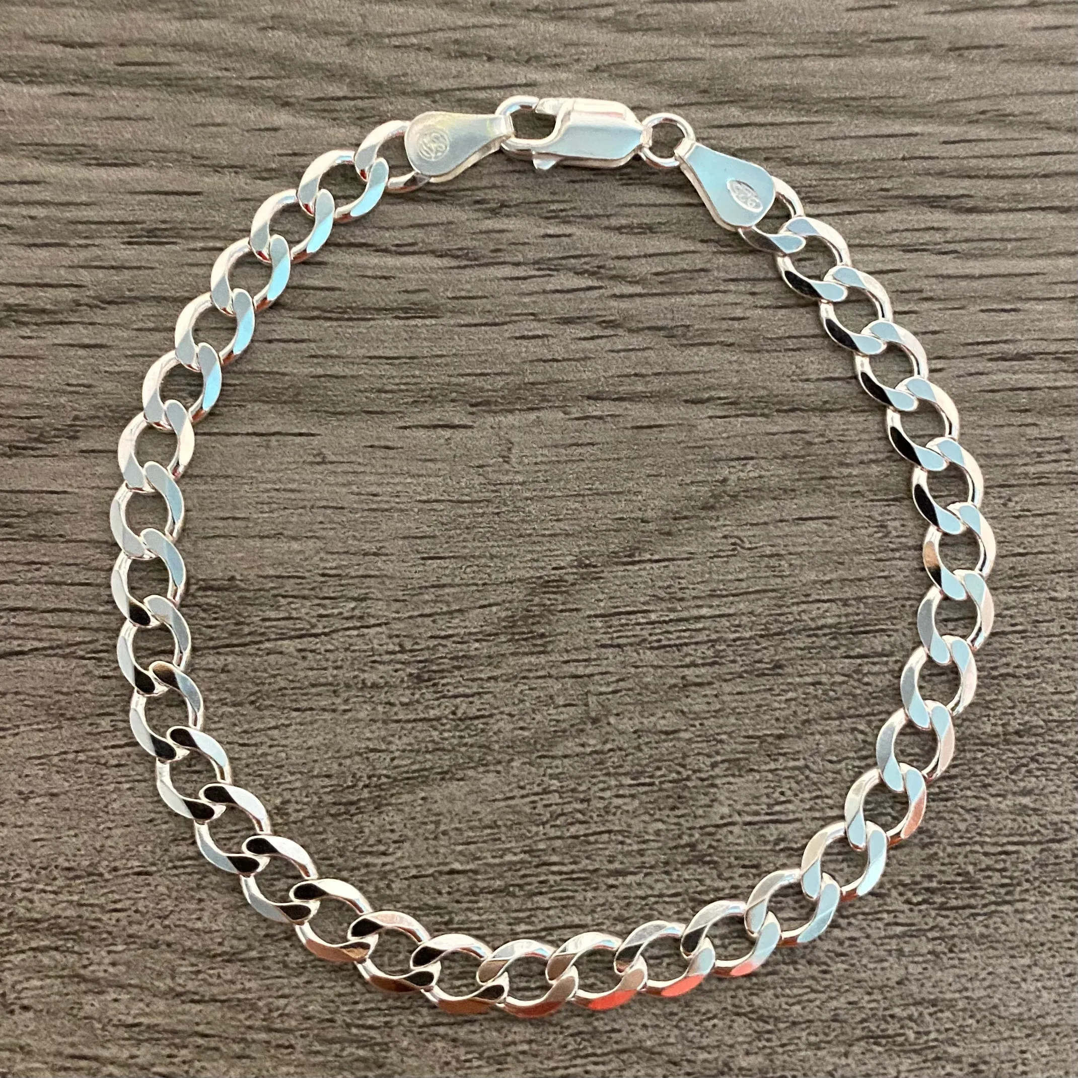 Curb link Bracelet 4MM