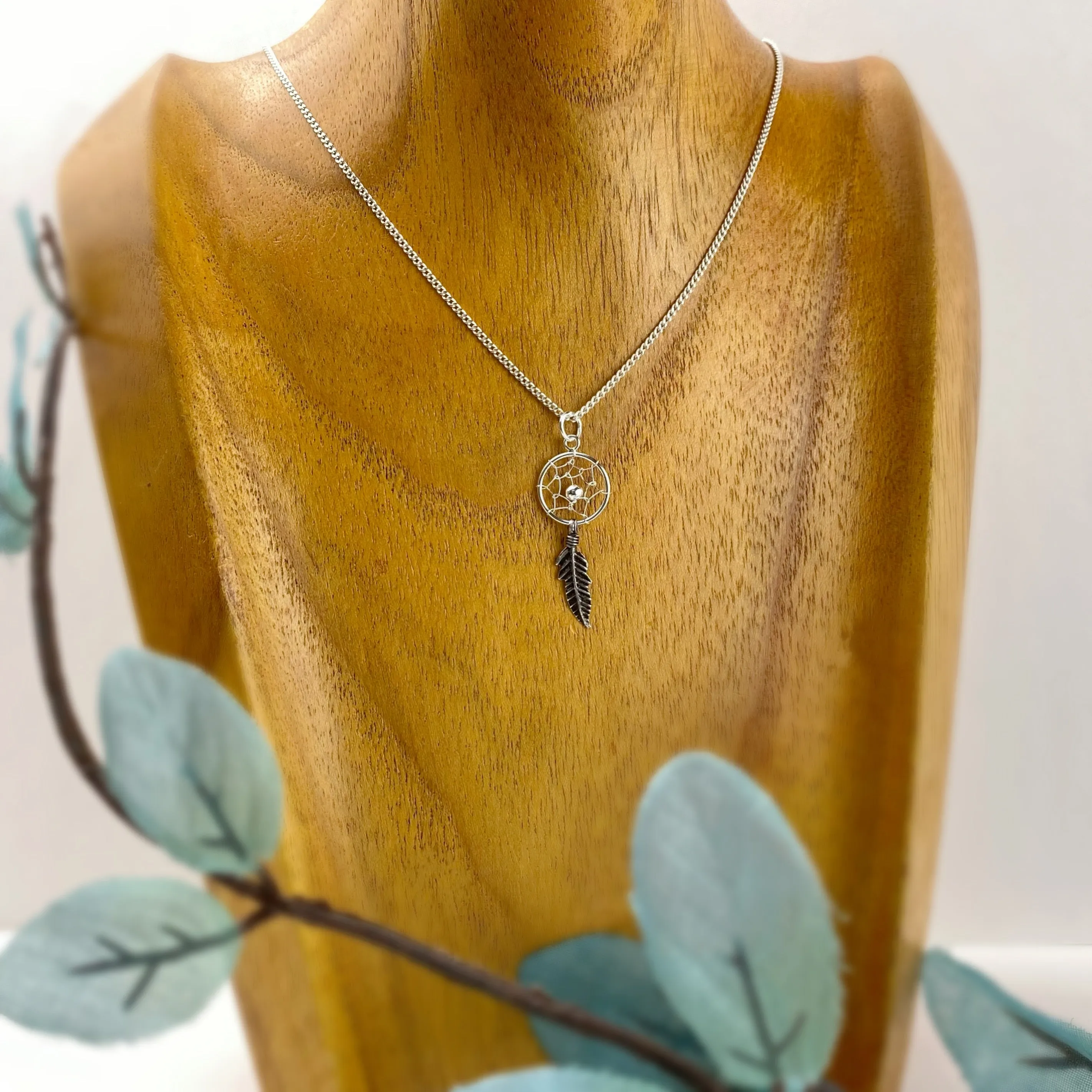 Dainty Dreamcatcher Pendant - VP450