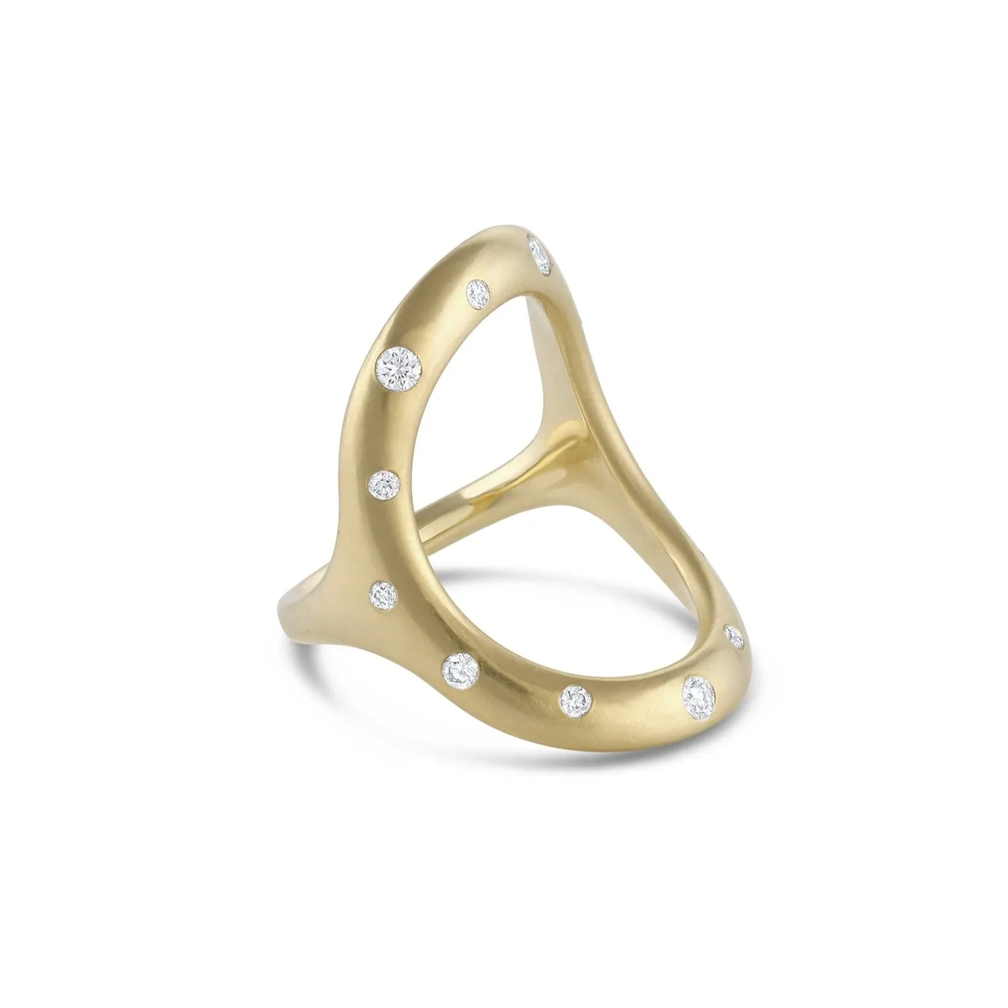 Diamond Dust Bold Continuity Ring