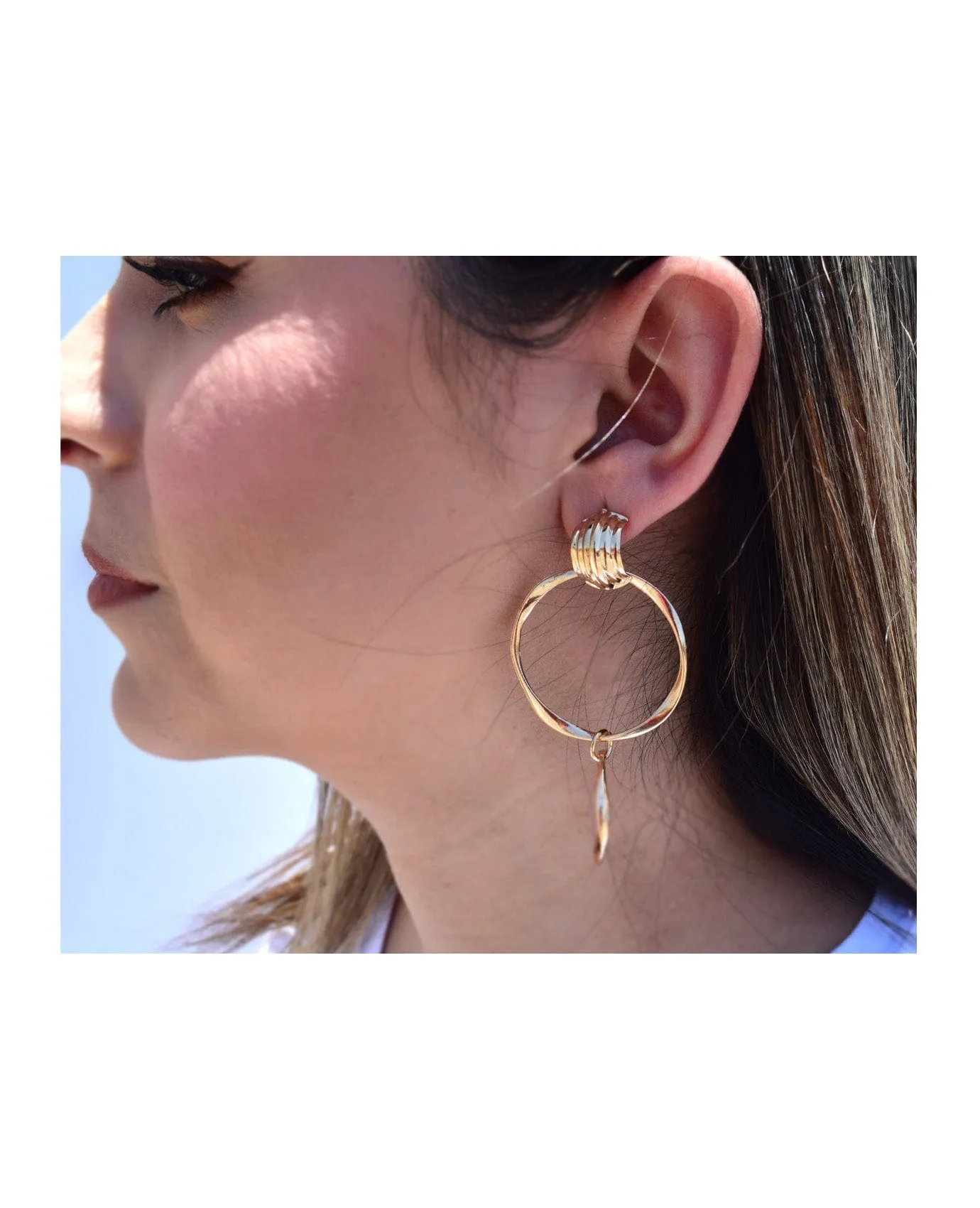 Elegant Encircled Earrings