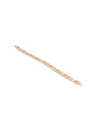 Fashion Coloured Cubic Zirconia tennis bracelet