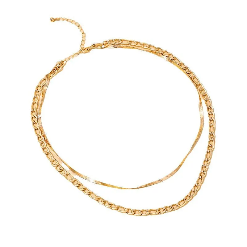 French-inspired Minimalist Neck Chain by Planderful: Vienna Verve Collection