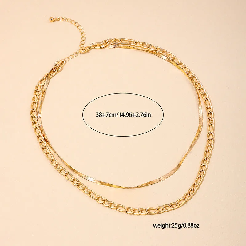 French-inspired Minimalist Neck Chain by Planderful: Vienna Verve Collection