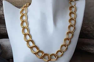 Gold Aluminum Necklace