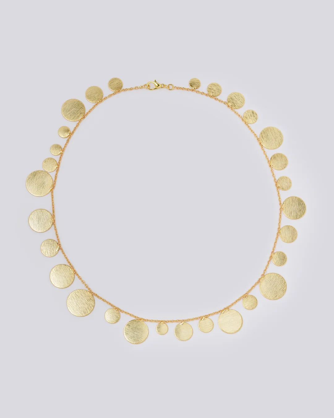 Golden Coin Necklace-Choker