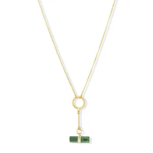 Greta Malachite Necklace