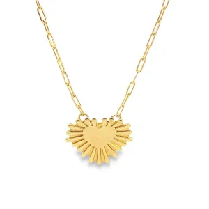 Heart Love Necklace (F12A)