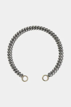 Heavy Curb Chain Bracelet, Silver