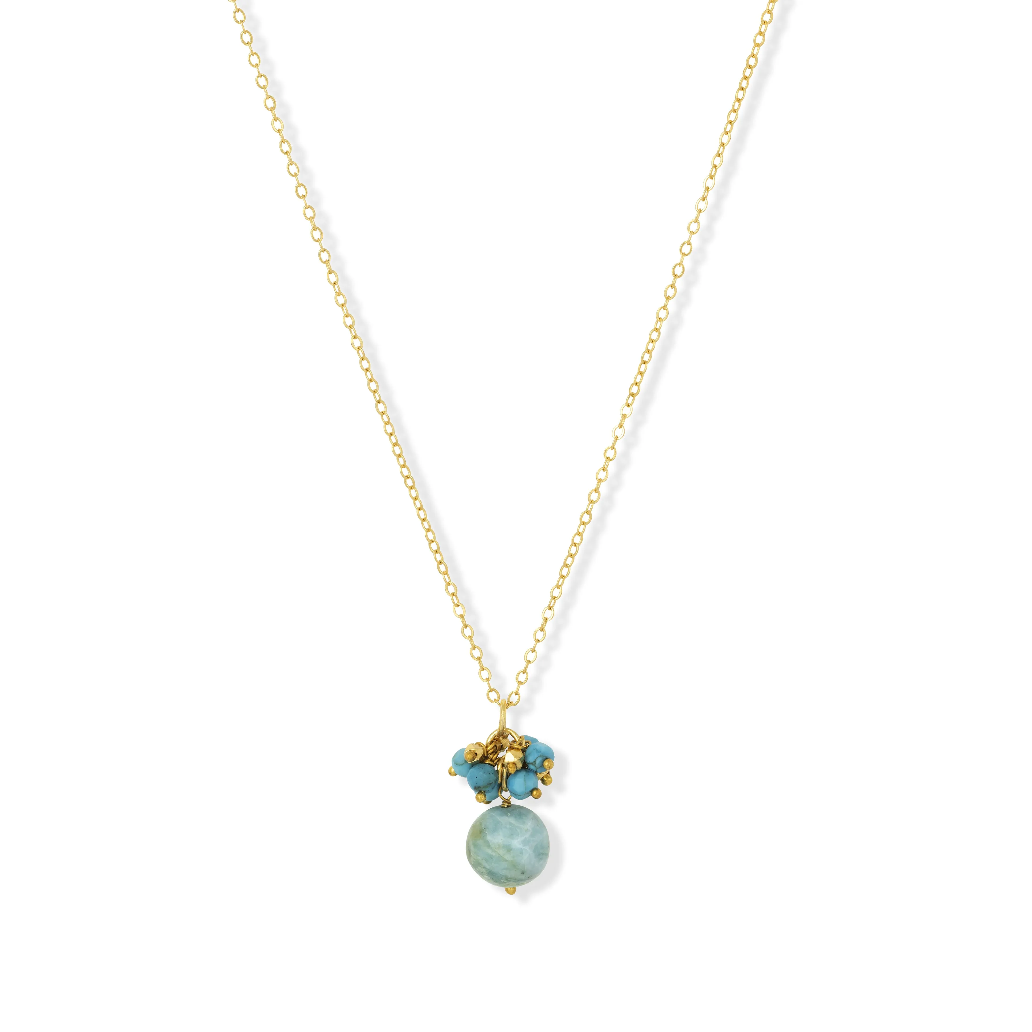 Hollie Necklace Turquoise