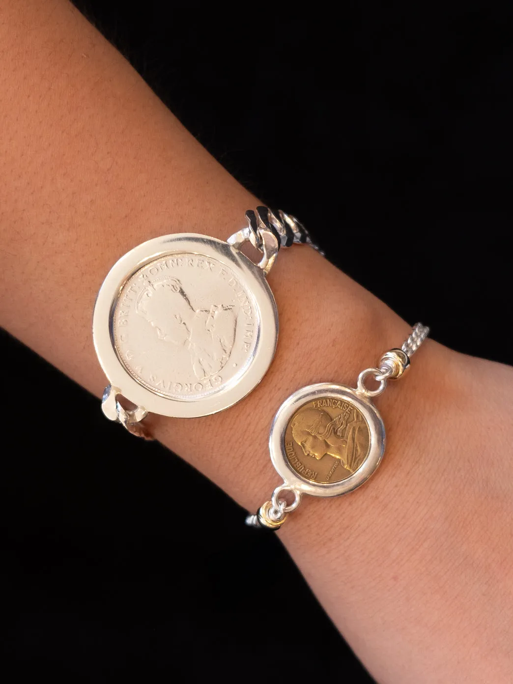 Jumbo Moneta Coin Bracelet