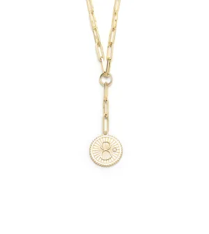 Karma : Classic Fob Clip Extension Chain Necklace