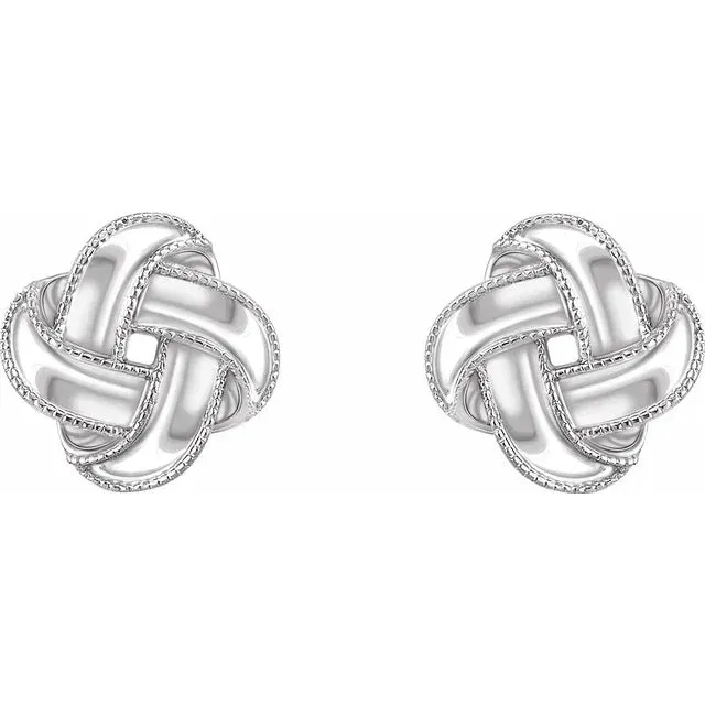 Lavish Knot Earrings