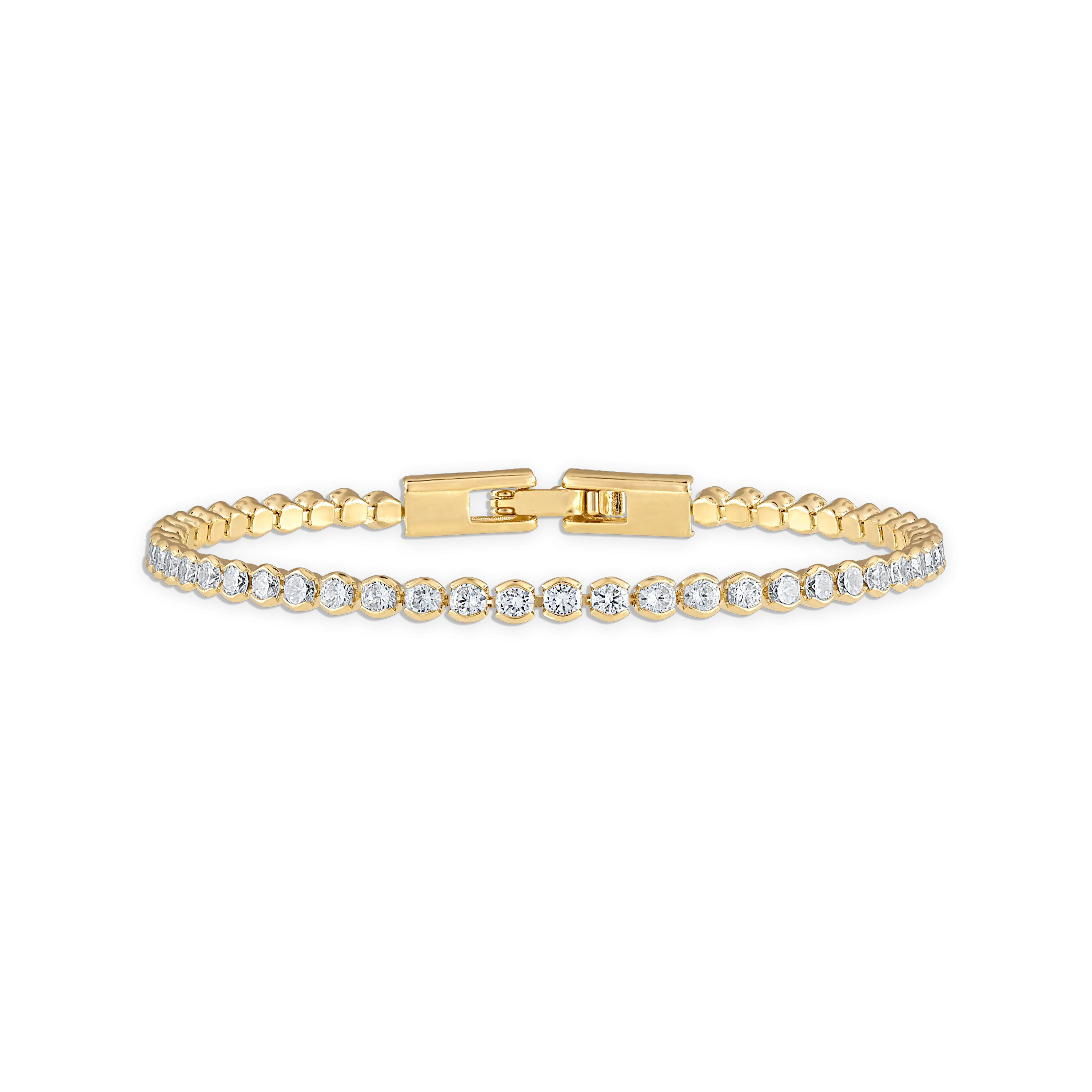 Lenore Crystal Tennis Bracelet