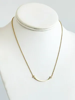 Minimalist Arc Necklace