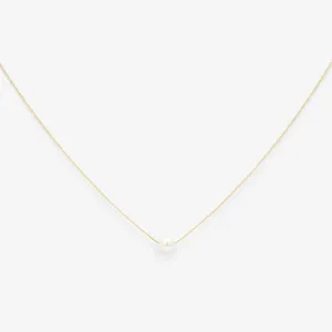 N5501P | Solitary Pearl Necklace