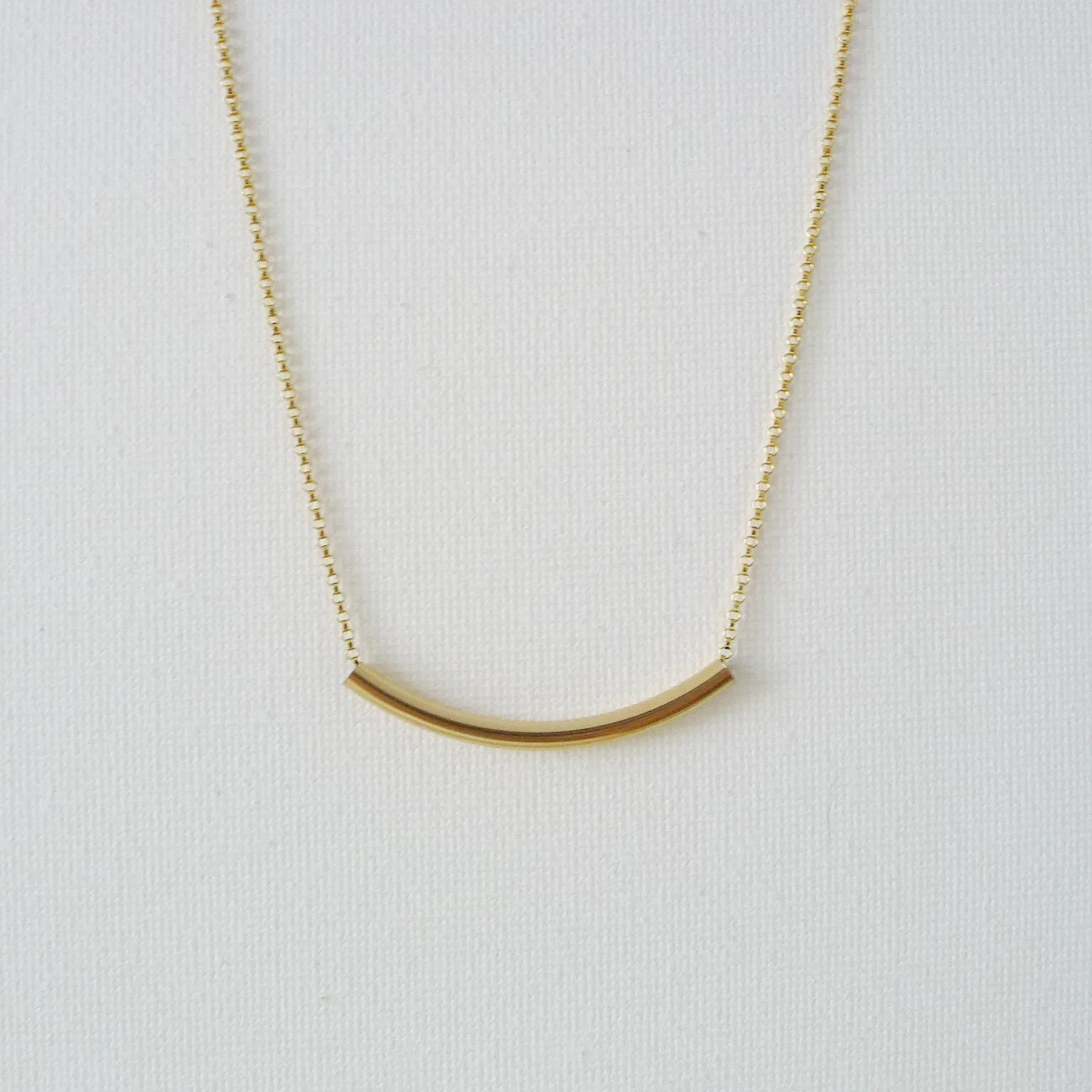 Nate Necklace  / Bar Necklace | 14k Gold-filled