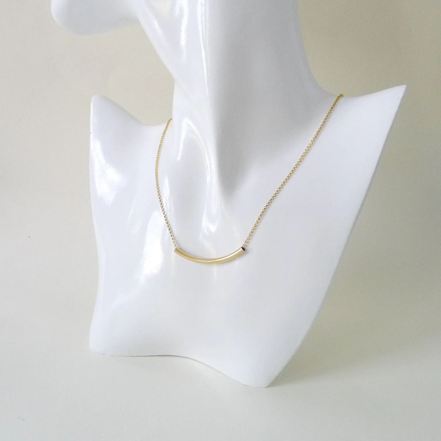 Nate Necklace  / Bar Necklace | 14k Gold-filled