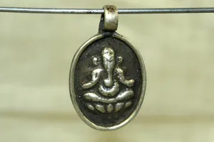 New Silver Hindu Deity Ganesha pendant